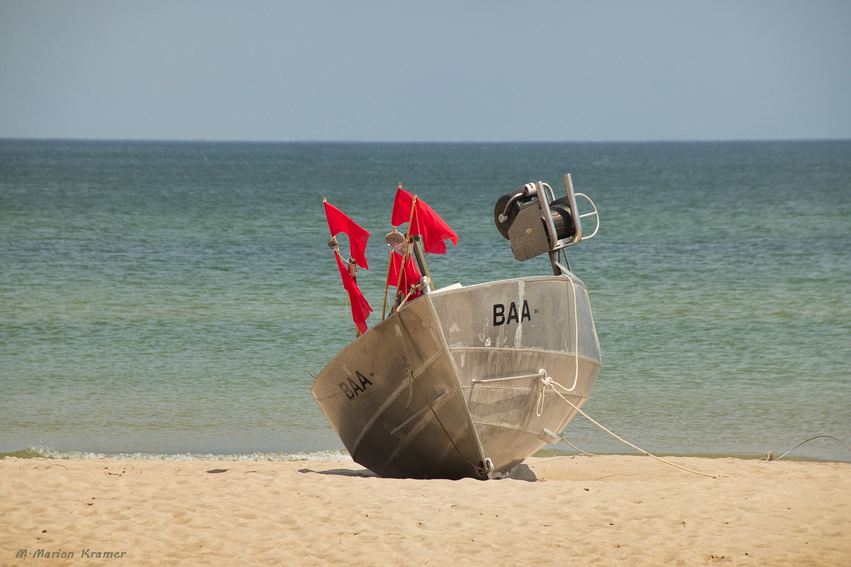 Boot am Ostseebad Baabe