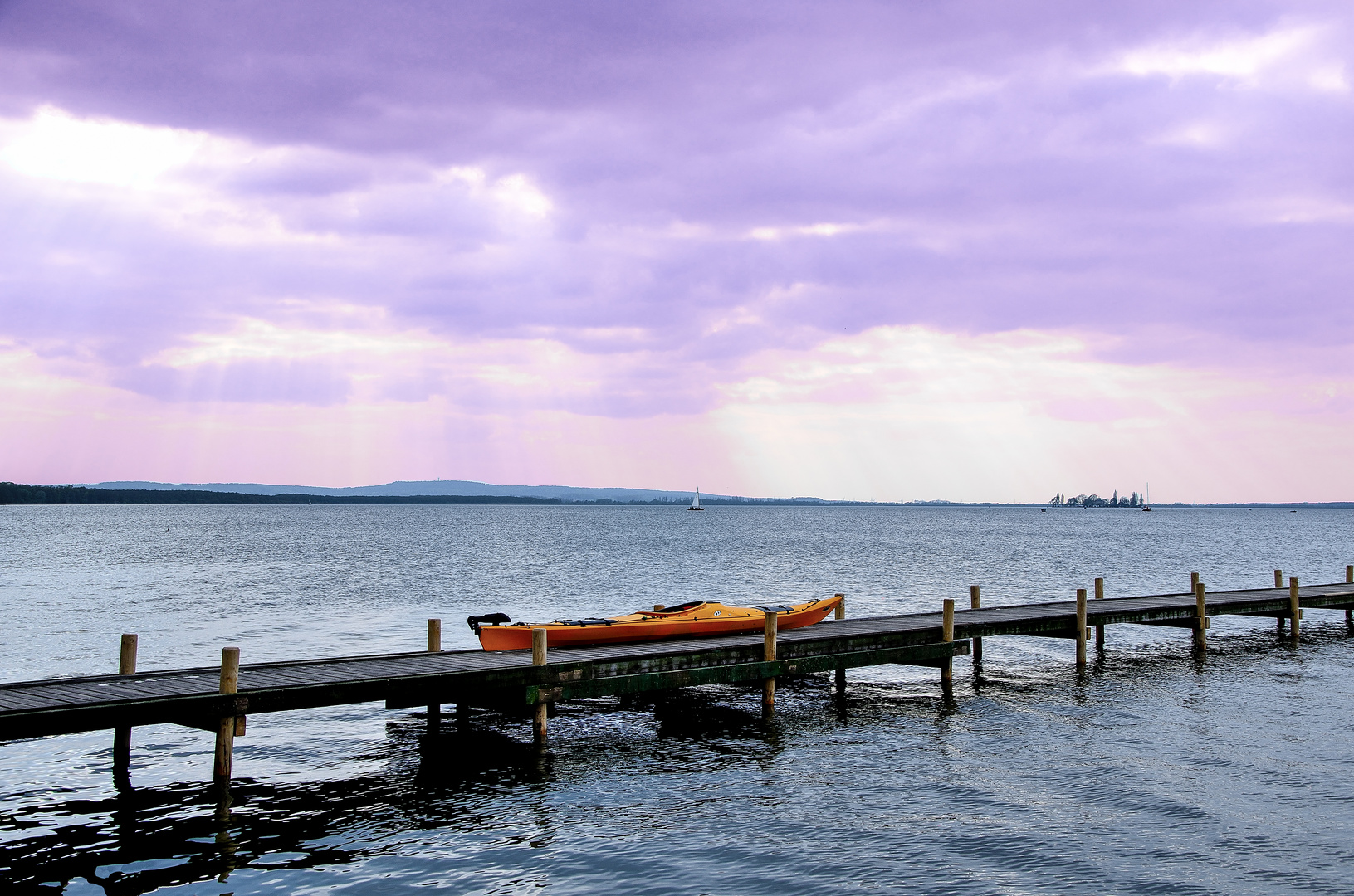 Boot am Steinhuder Meer