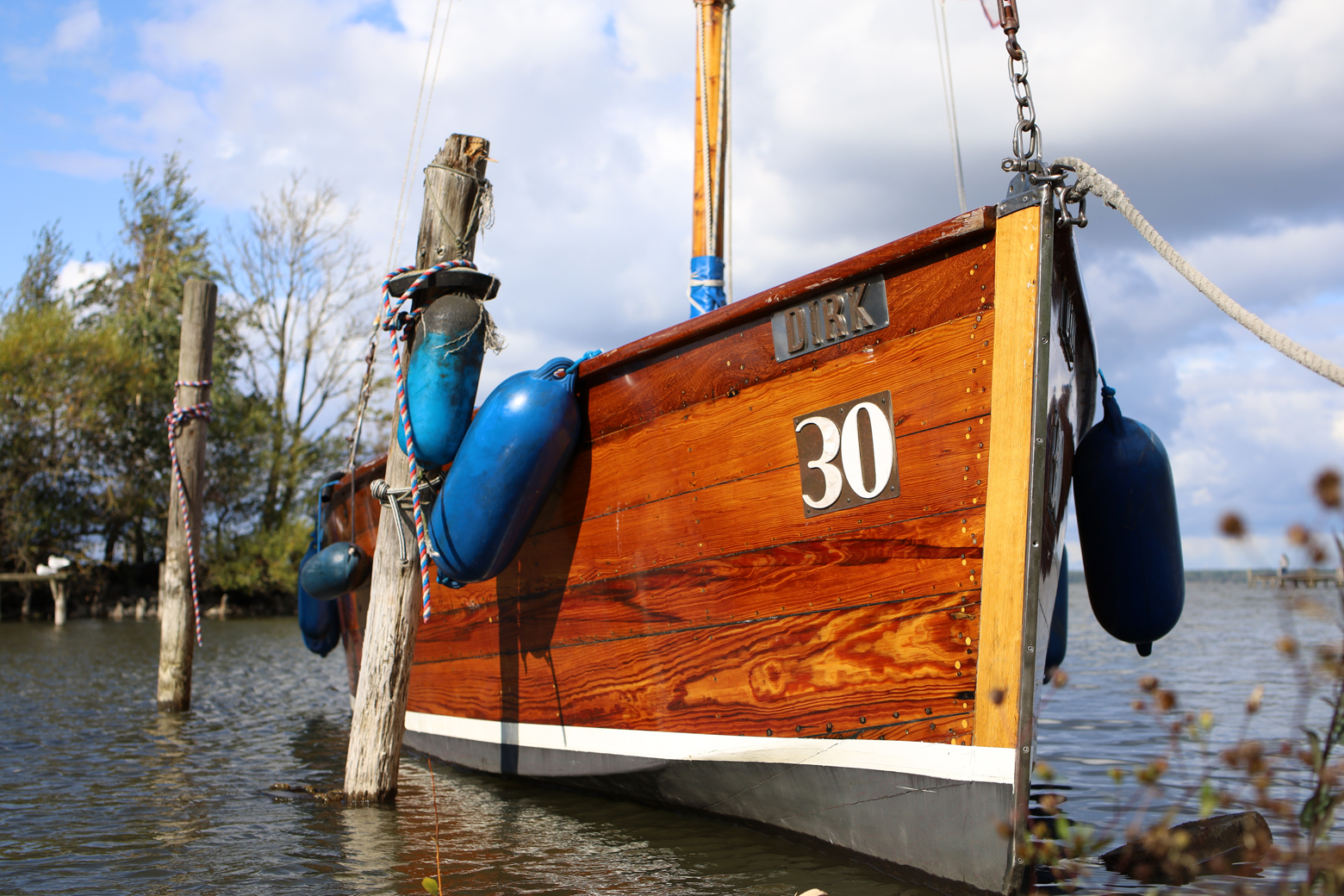 Boot am Steinhuder Meer