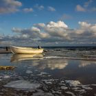 Boot am Strand