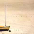 Boot am Strand