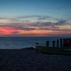 Boot am Strand