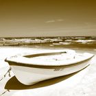 Boot am Strand