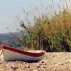 Boot am Strand