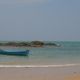 Boot am Strand