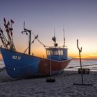 Boot am Strand