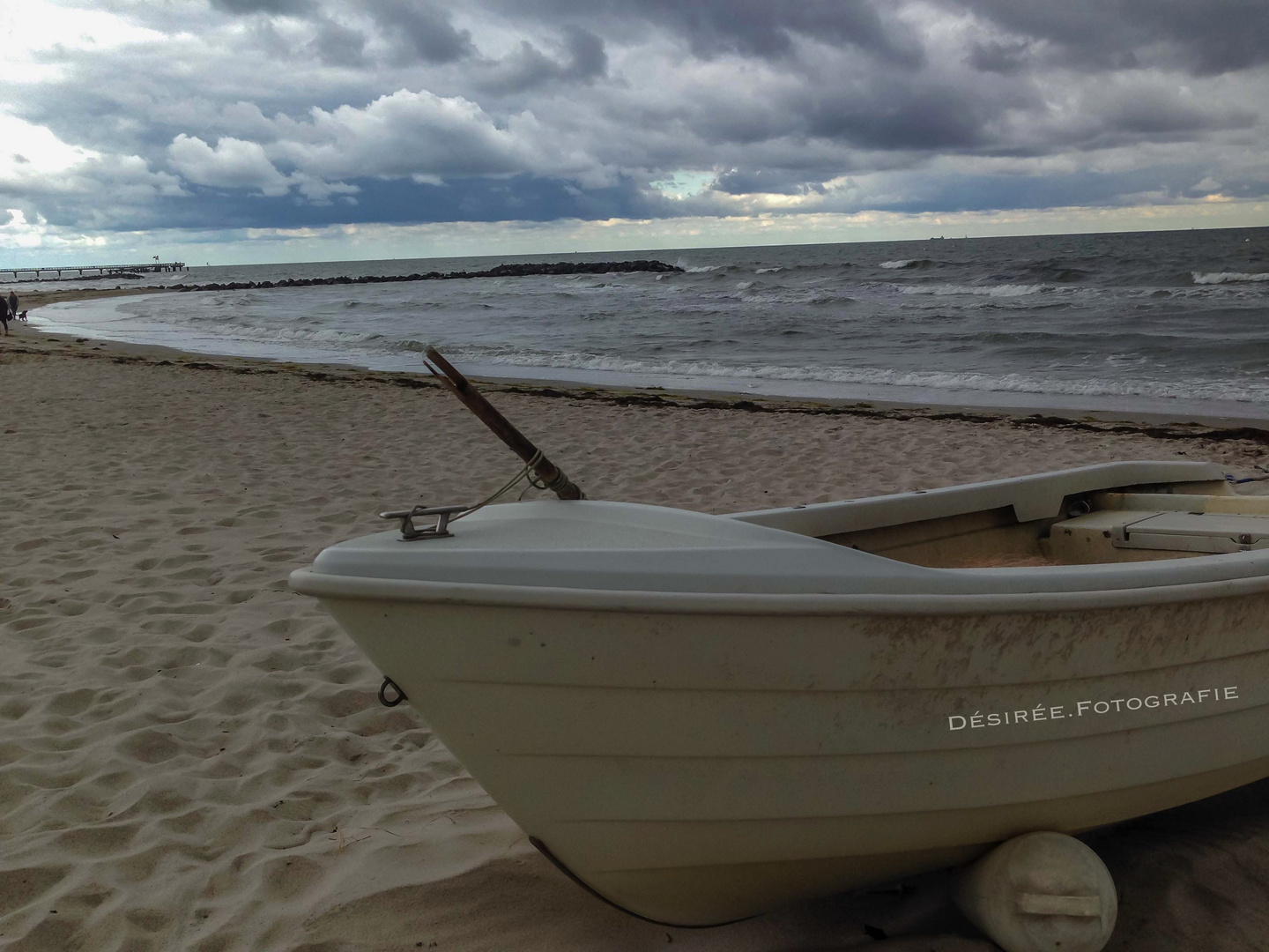 Boot am Strand