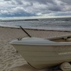 Boot am Strand