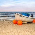 Boot am Strand