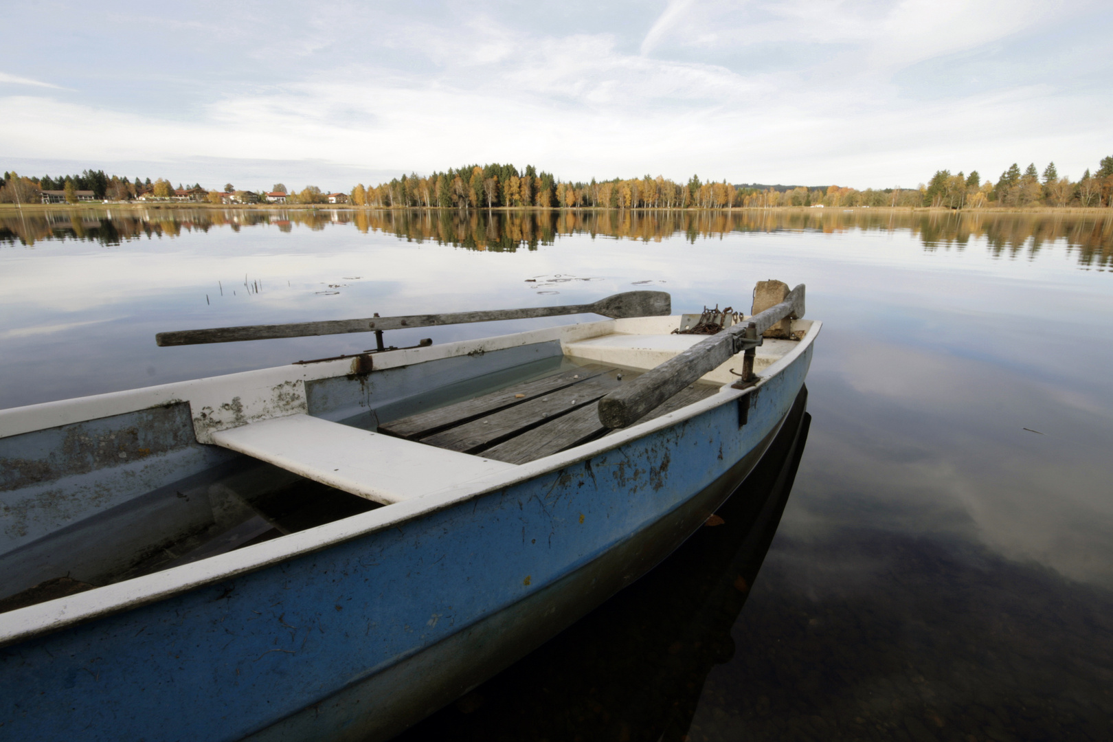 Boot auf dem Bayersoiener See