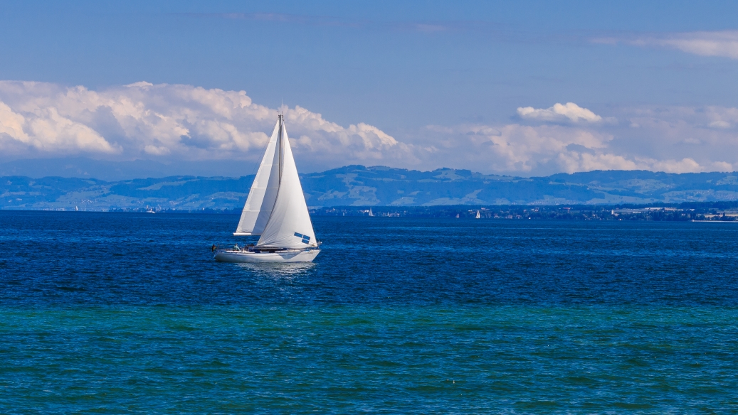 Boot auf dem Bodensee