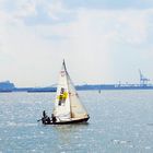 BOOT AUF DEM EAST RIVER