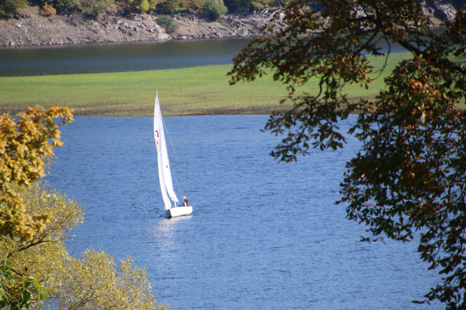 Boot auf dem Edersee