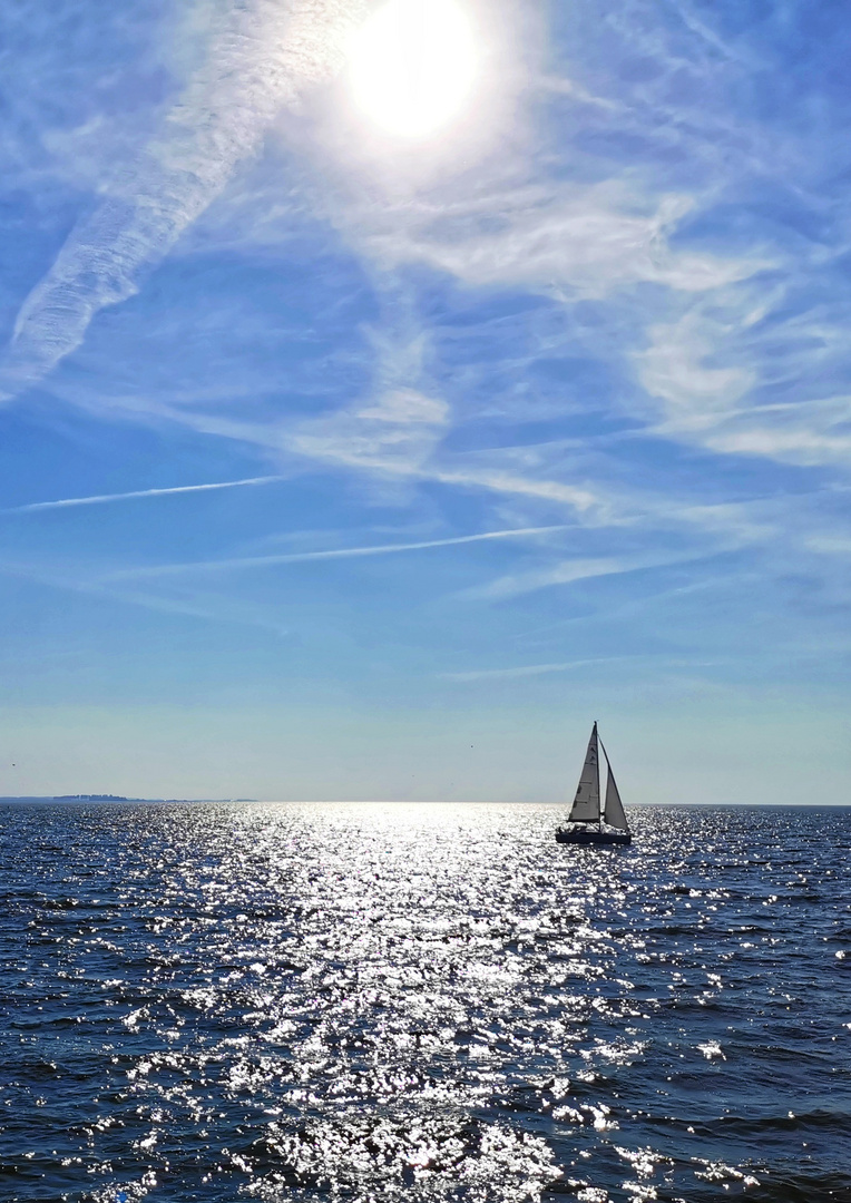 Boot auf dem Ijseelmeer