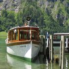 Boot auf dem Königssee (Bayern)