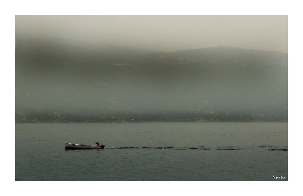 Boot auf dem Lago di Garda