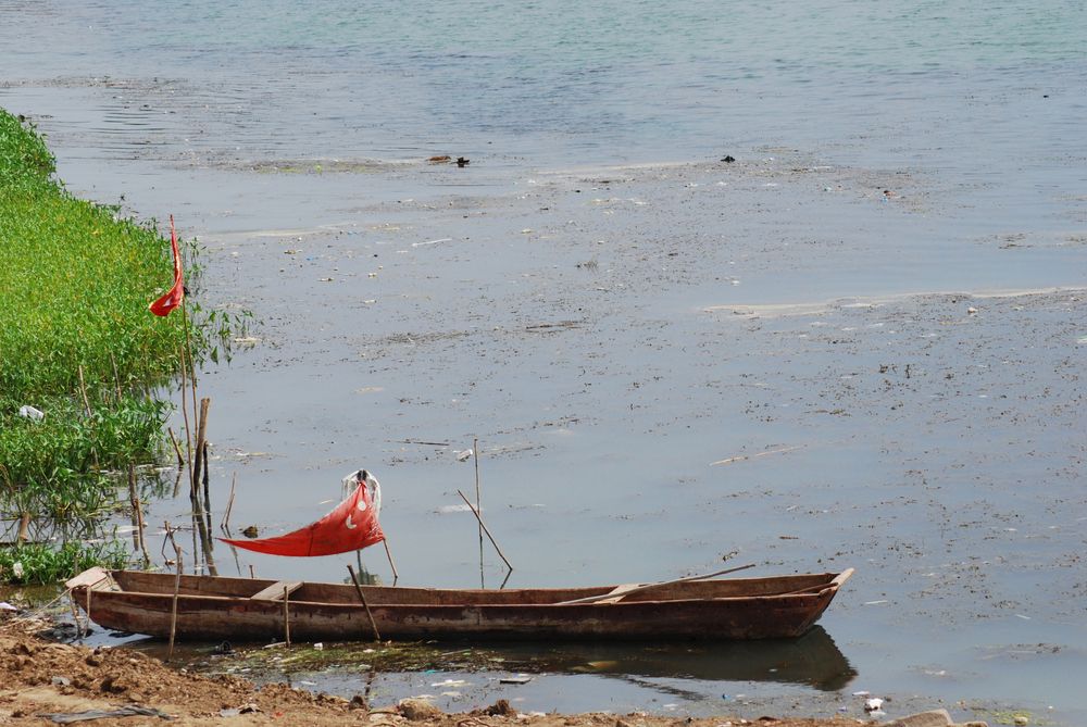 Boot auf dem Narmada