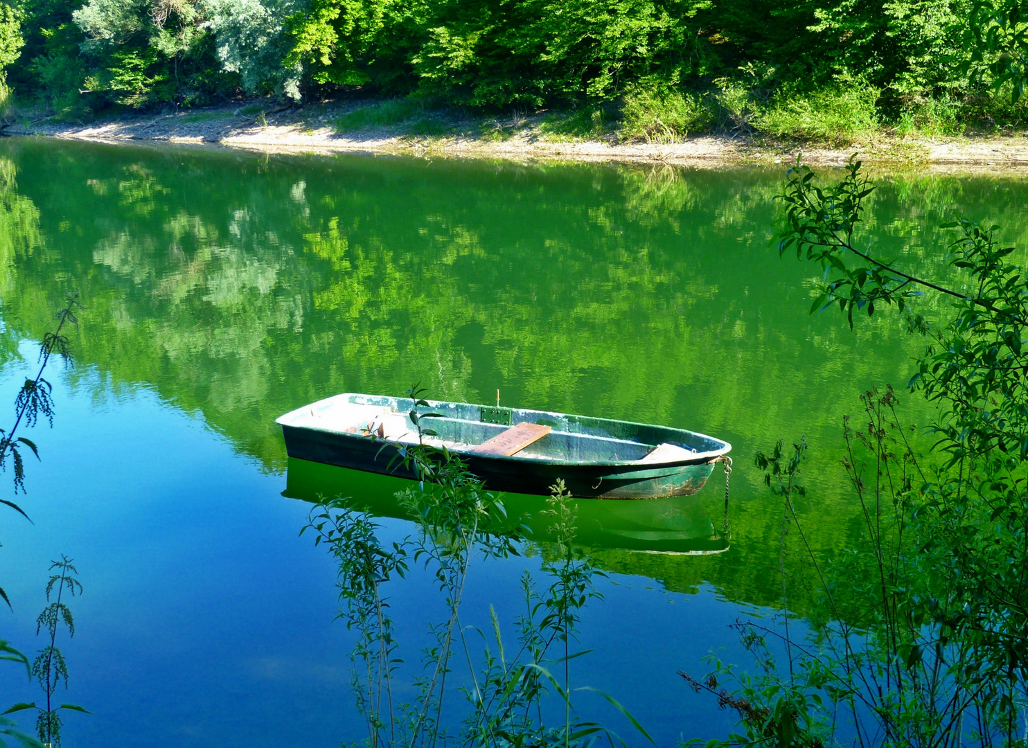 Boot auf dem See