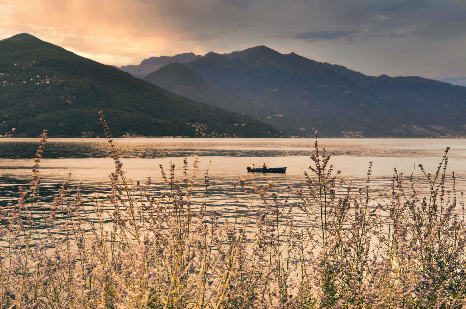 Boot auf dem See