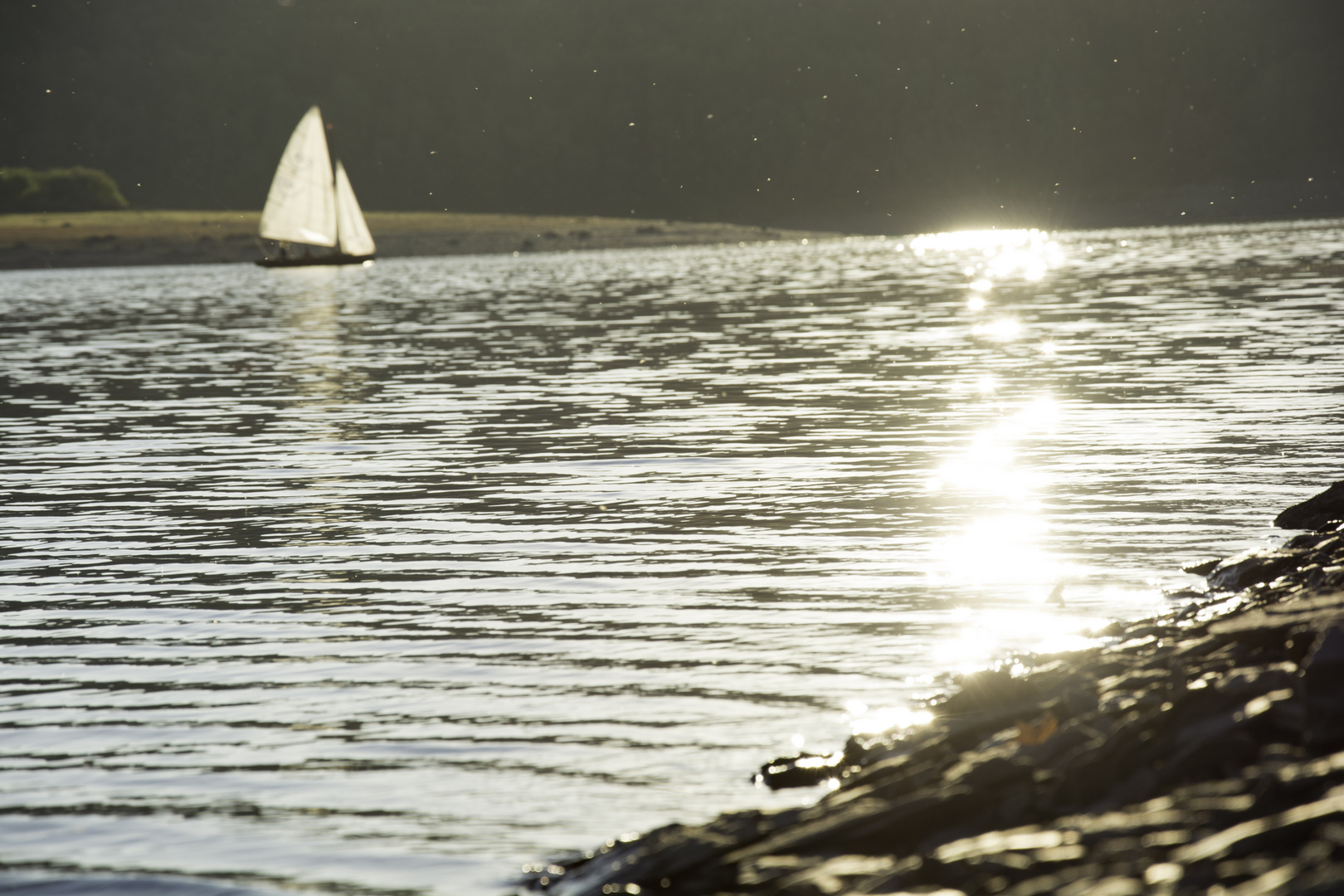 Boot auf dem See