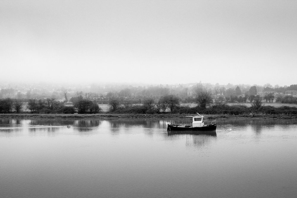 Boot auf dem Uskriver