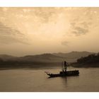 BOOT auf dem Yangtze Fluss