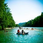 Boot auf der Aare