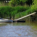 Boot auf der Oste ... 