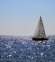 Boot auf der Ostsee