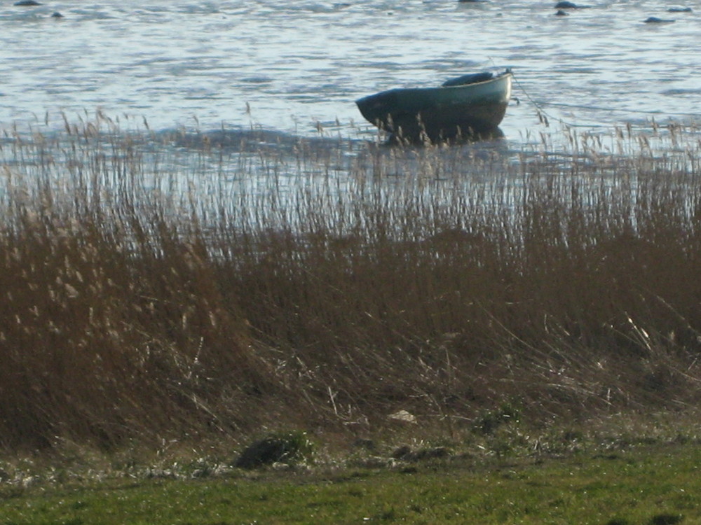 Boot auf Grund