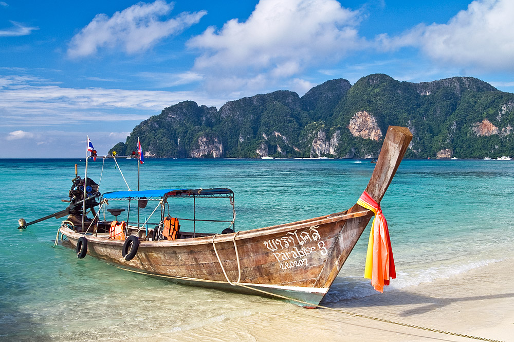 Boot auf Koh Phi Phi