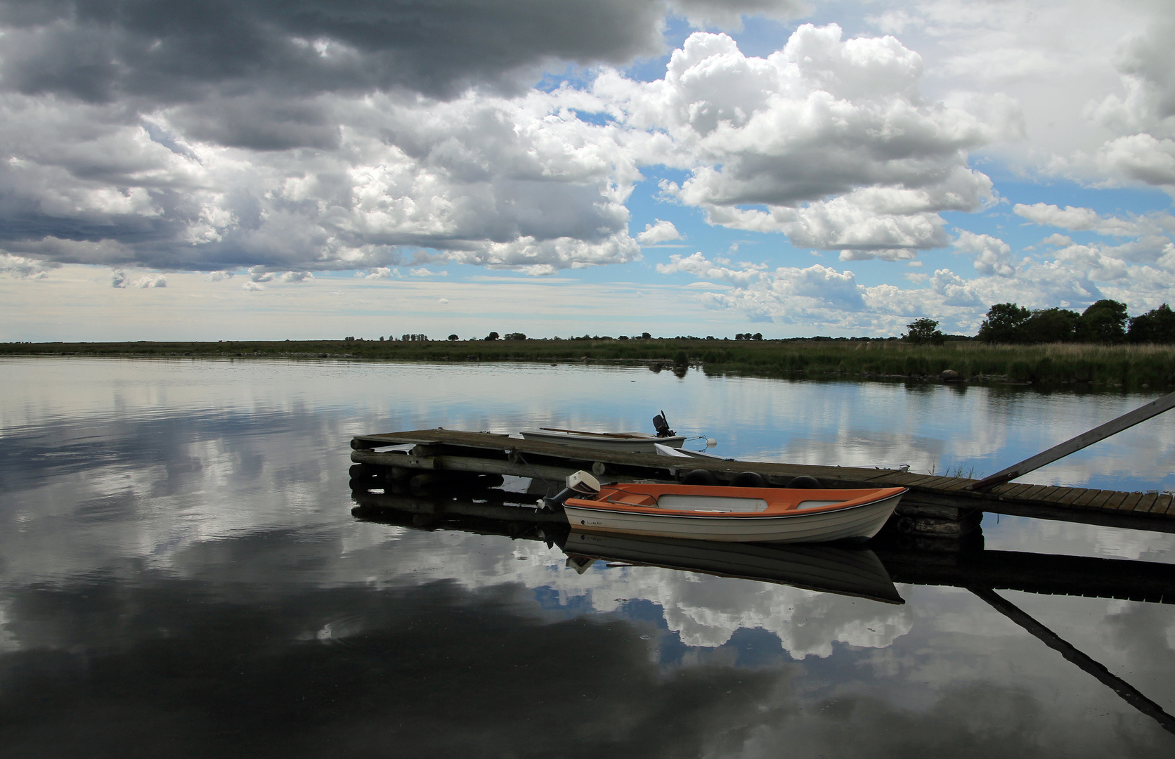 Boot auf Öland 