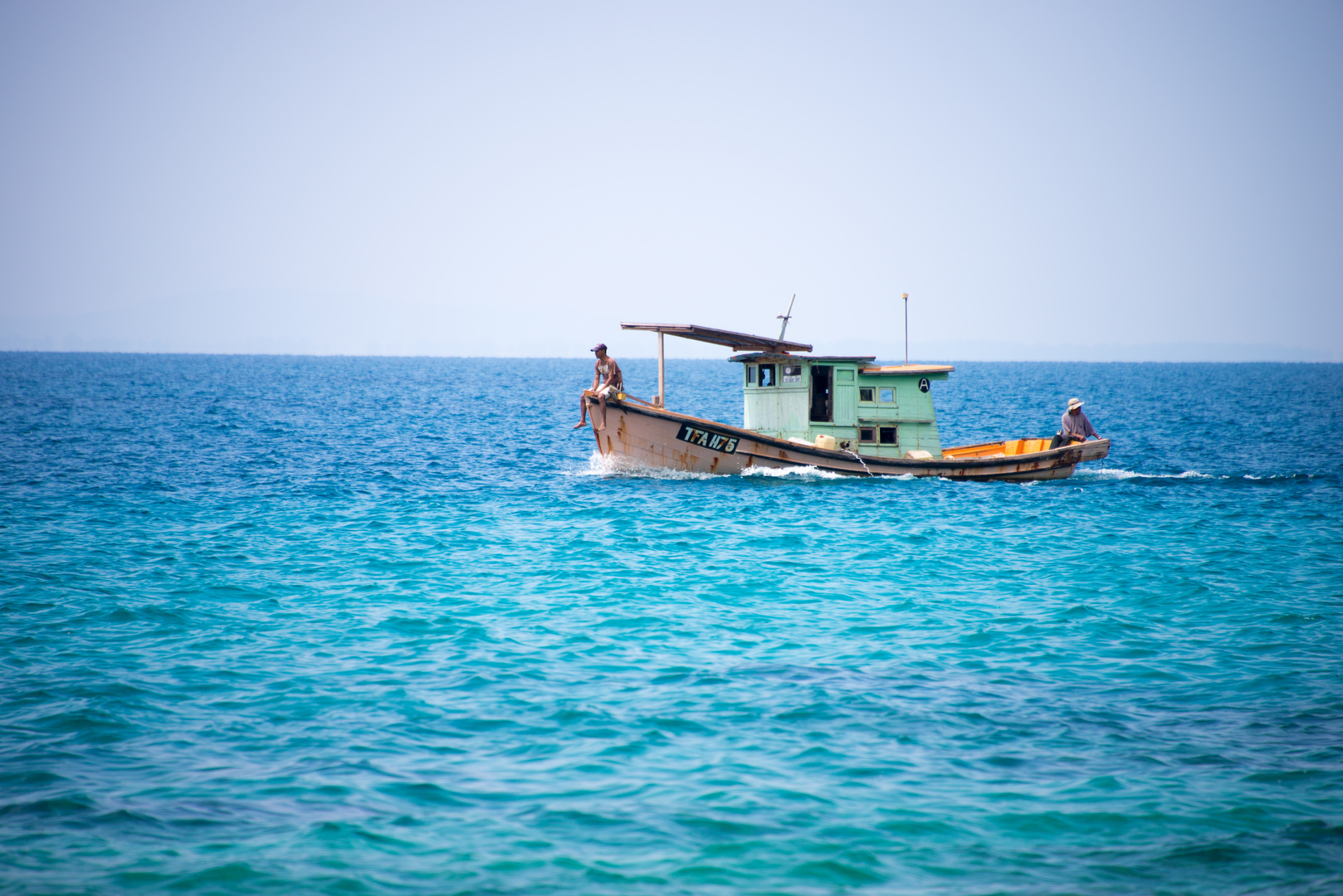 Boot auf Pulau Perhentian, Malaysia