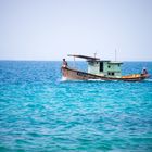 Boot auf Pulau Perhentian, Malaysia