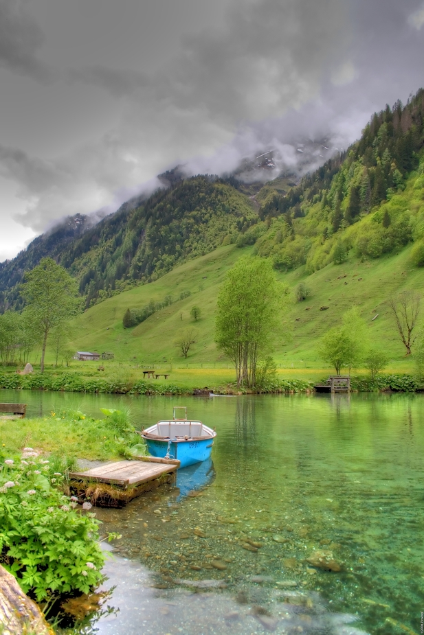 Boot auf Teich