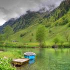 Boot auf Teich