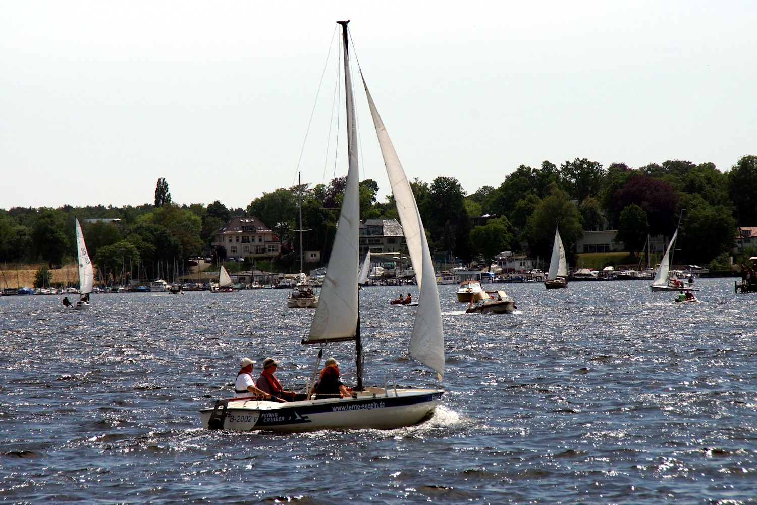 Boot auf Wannsee