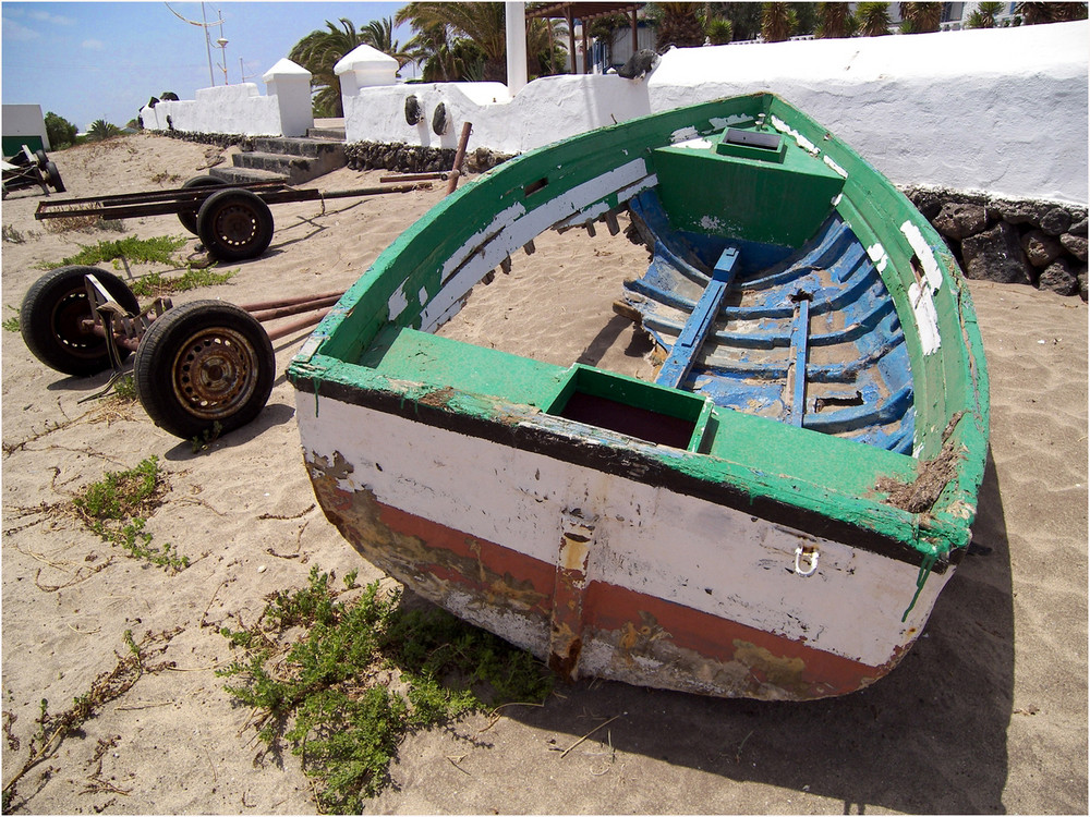 Boot bei Playa Honda 2 - Lanzarote