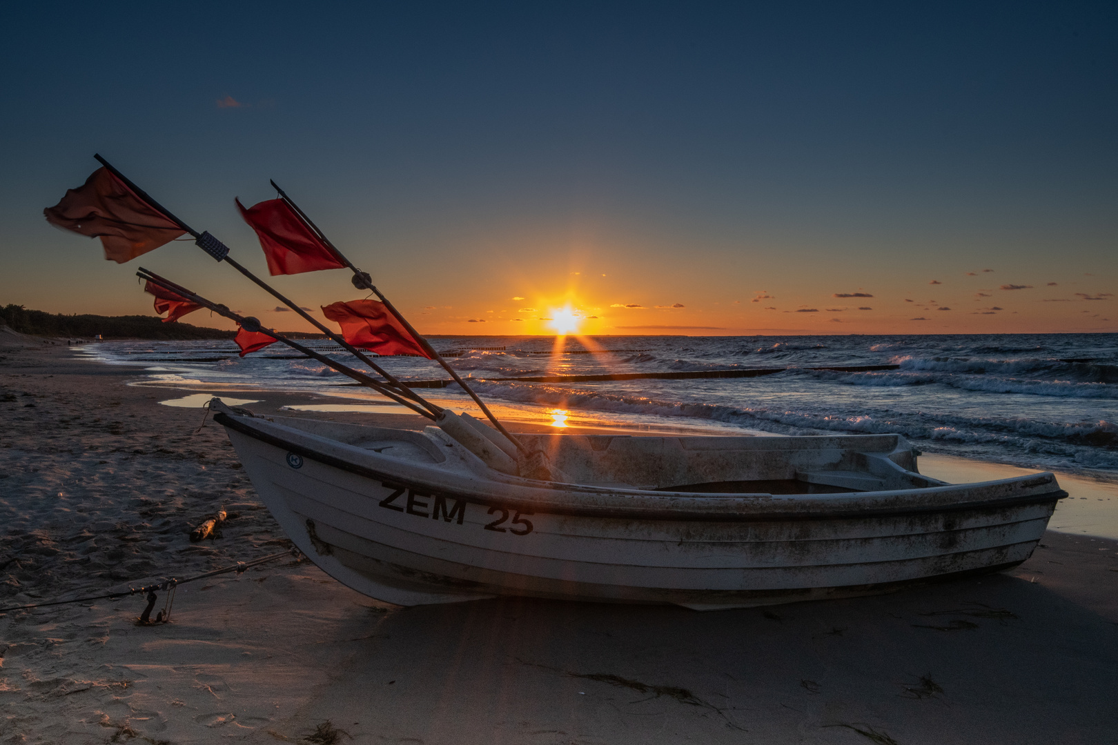 Boot der Strandfischer