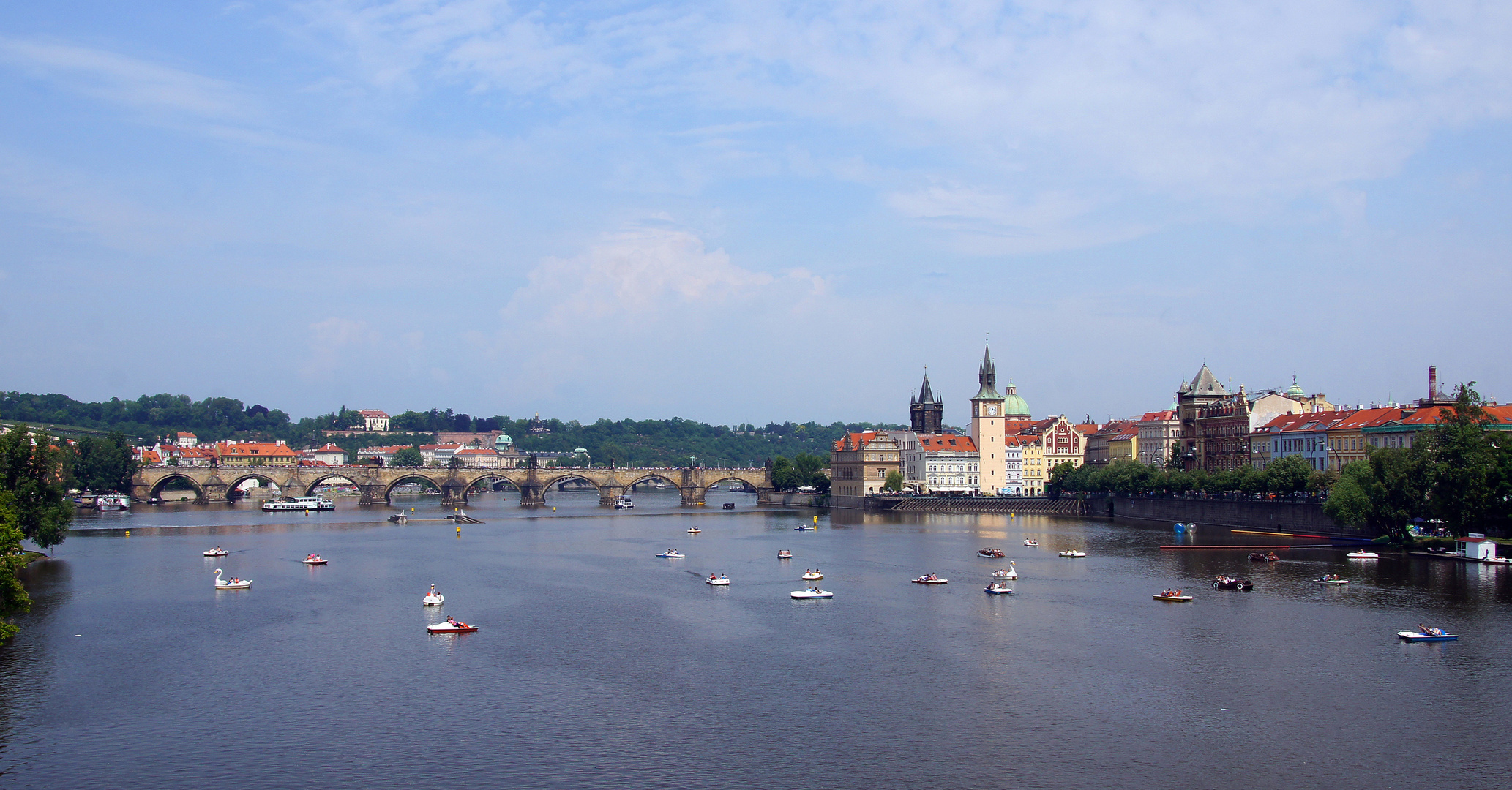 Boot fahren in Prag