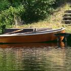 Boot im frühen Abendlicht....