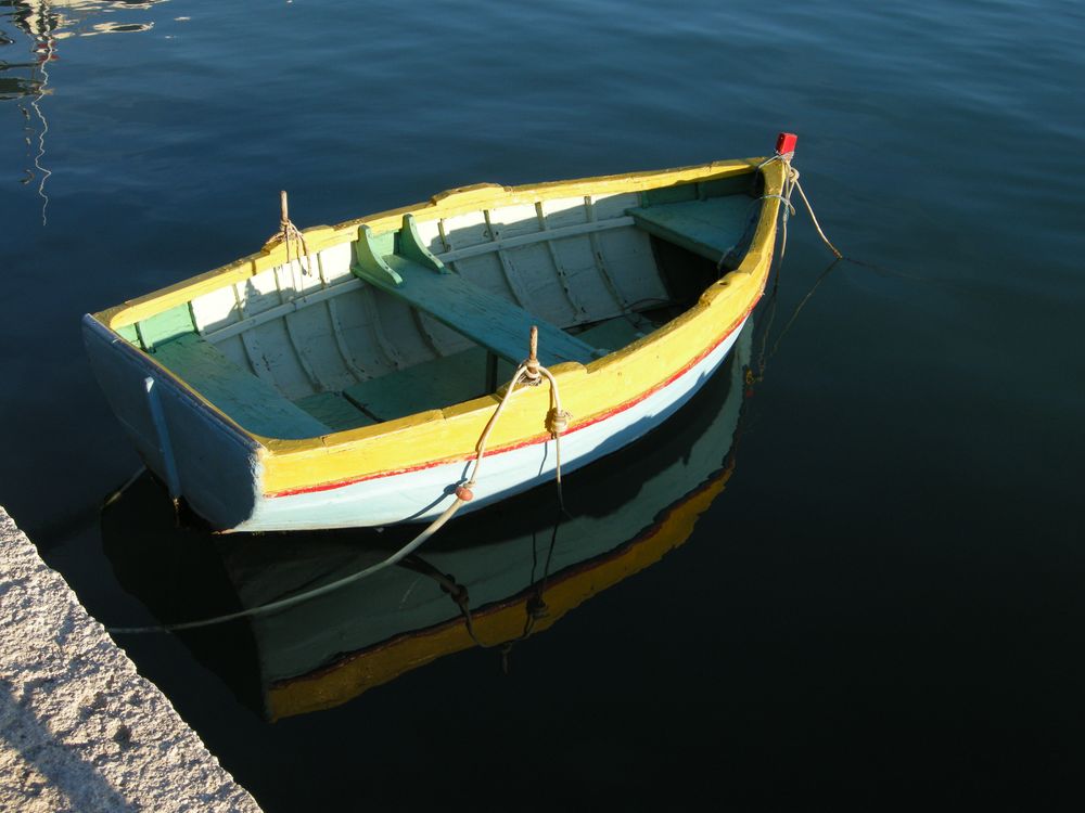 Boot im Hafen von Marsaxlokk