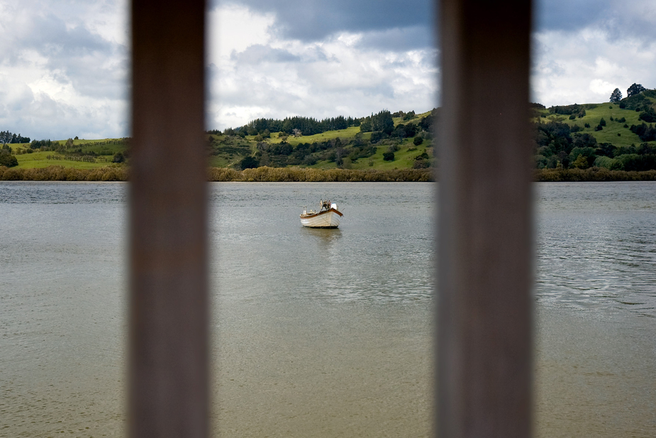 Boot im Hokianga Harbour - Neuseeland - Nordinsel