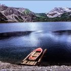 Boot im Lünersee