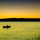 Boot im Sonnenuntergang 1