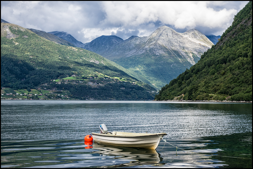 Boot im Storfjord