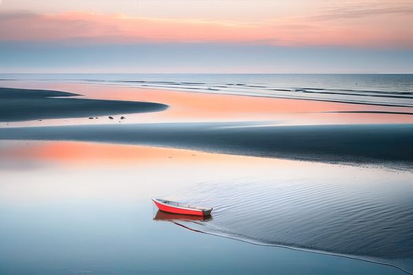 Boot im Wattenmeer-02a