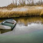 Boot in der Aalbek- Niederung