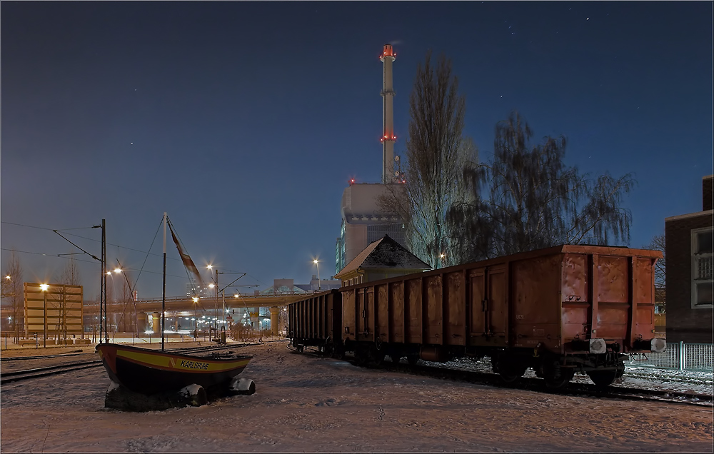 Boot in Landesfarben - HKWKA - Güterwaggons