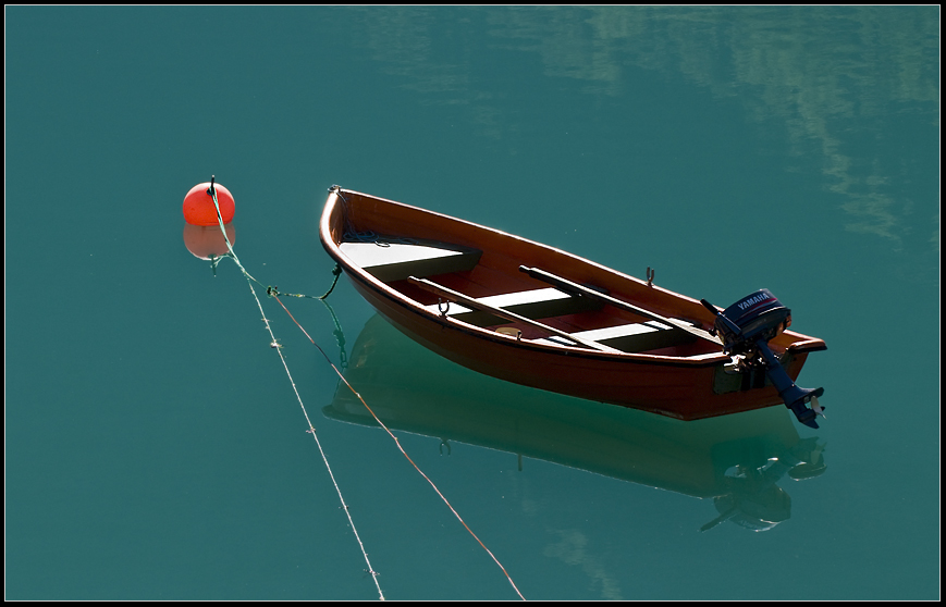 boot in schräglage